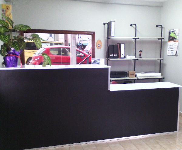 Recepción del taller mecánico Automecánica DGC